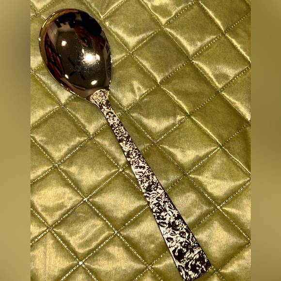 Cellini Romanesque‎ 32 piece GOLD flatware set ROSE pattern - Picture 4 of 5